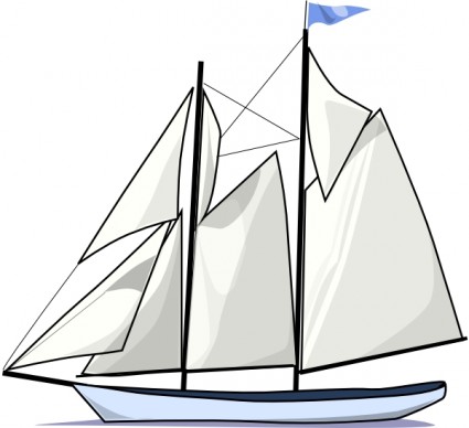 425x388 Boat Sail Sideways Clip Art Vector Clip Art Free Vector Free Download