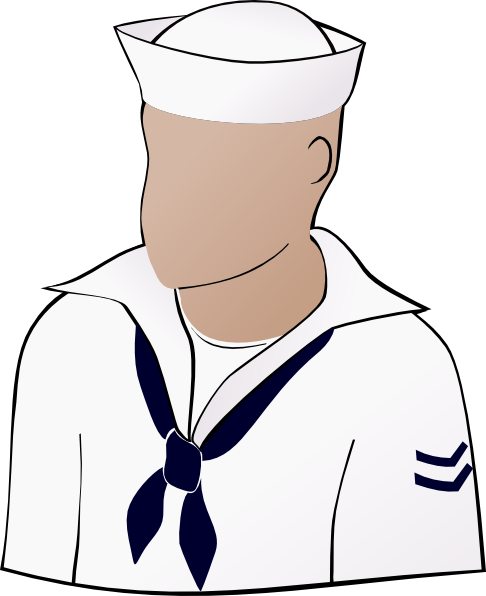 486x596 Sailor Face Clip Art Free Clipart Panda