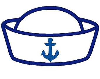 340x270 Sailor Hat Clipart