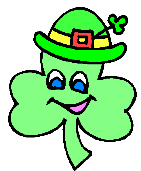 490x592 Leaf Clover Shamrock Funny Saint Patrick S Day Clipart Free Irish