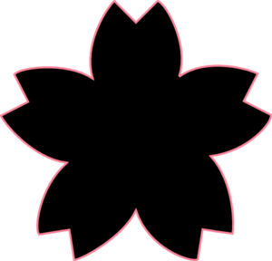 300x288 Pink Sakura Clip Art