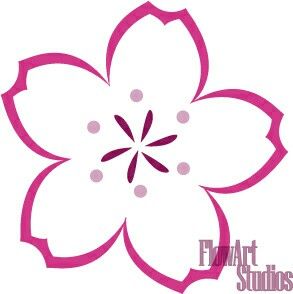 293x294 Top 79 Sakura Flower Clipart