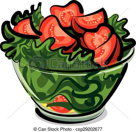 450x437 Salad Clipart Vector