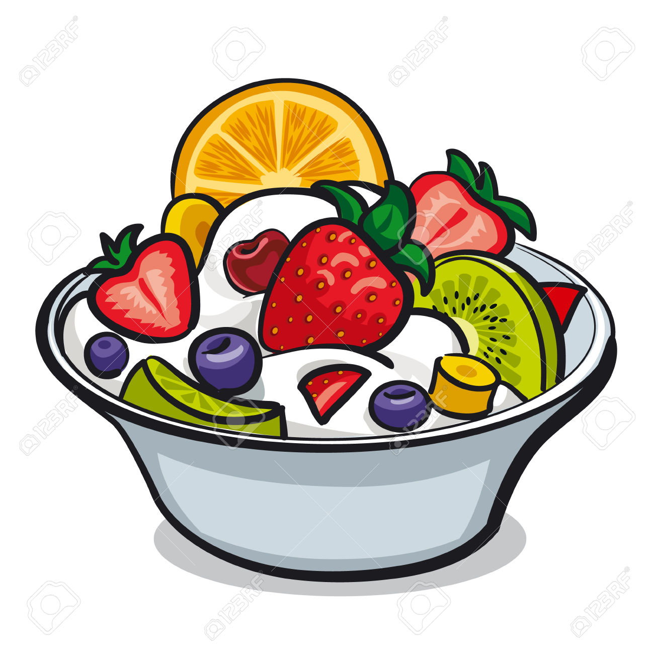 1300x1300 Fruit Salad Clipart 101 Clip Art