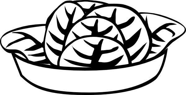 600x307 Salad Bowl Clip Art