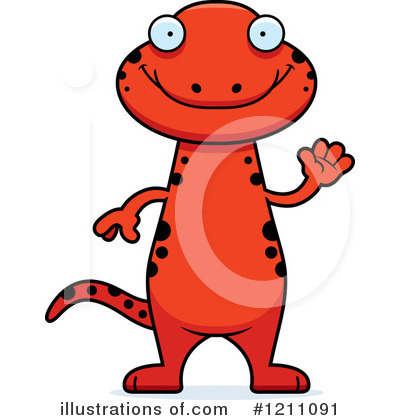 400x420 Salamander Clipart