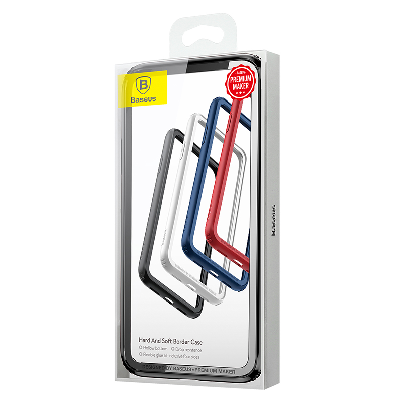 800x800 Baseus Hard And Soft Border Case For Iphone X Baseus