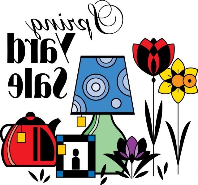 640x600 Superb Garage Sale Clip Art Set