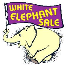 227x222 Free White Elephant Sale Clipart