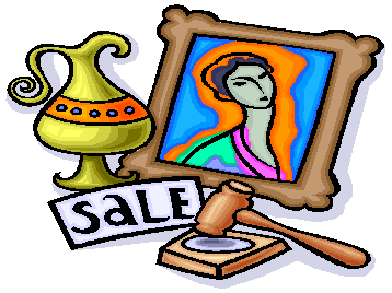 358x268 Auction Sale Clipart