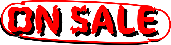 600x158 Sale Sign Clip Art