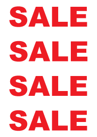 200x283 Retailer Sale Signs Retail Signage Copy Direct