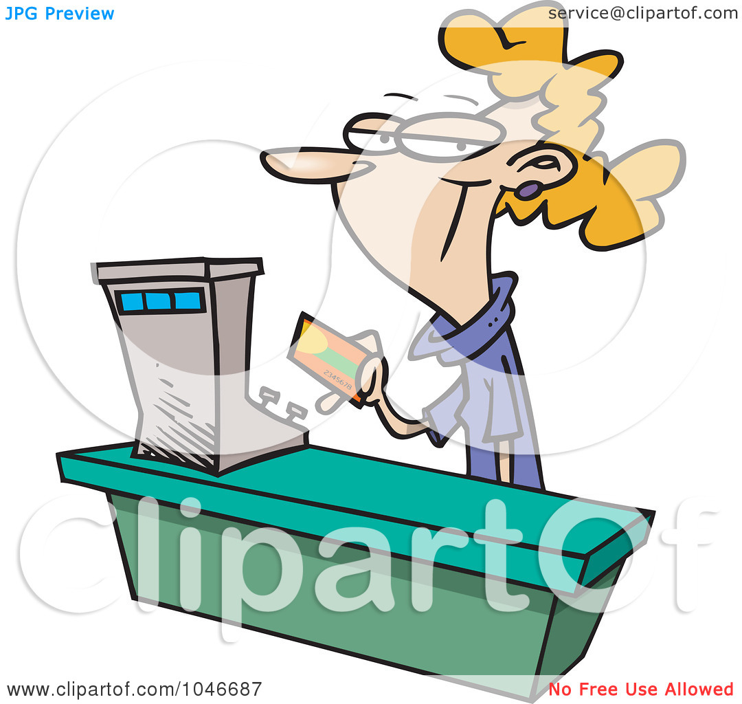 1080x1024 Sales Clerk Clipart