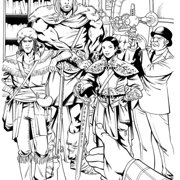 600x600 Serendipity Art Sales Gallery Original Comic Book Artwork