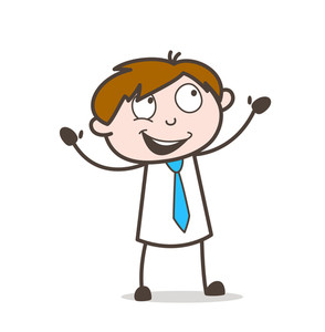 294x300 Cartoon Salesman Vectors Royalty Free Stock Image