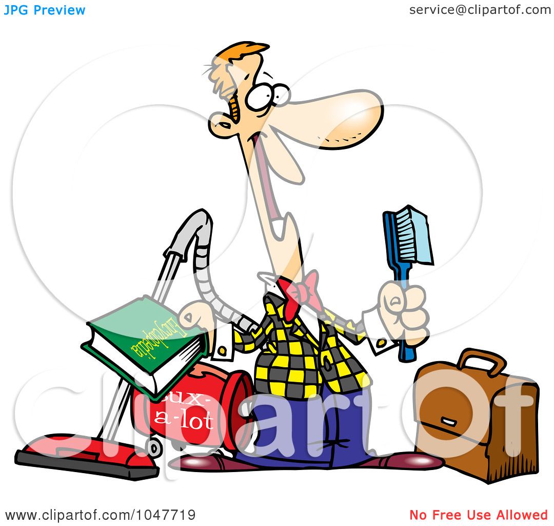 1080x1024 Royalty Free (Rf) Clip Art Illustration Of A Cartoon Salesman By