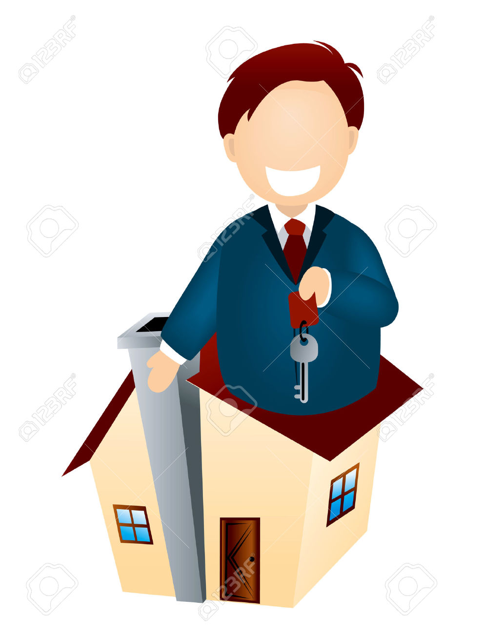 994x1300 Animated Real Estate Clipart