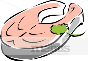 300x209 Salmon Clipart Seafood Clipart