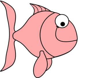298x273 Salmon Pink Fish Bubbles Clip Art Free Clipart Images Image