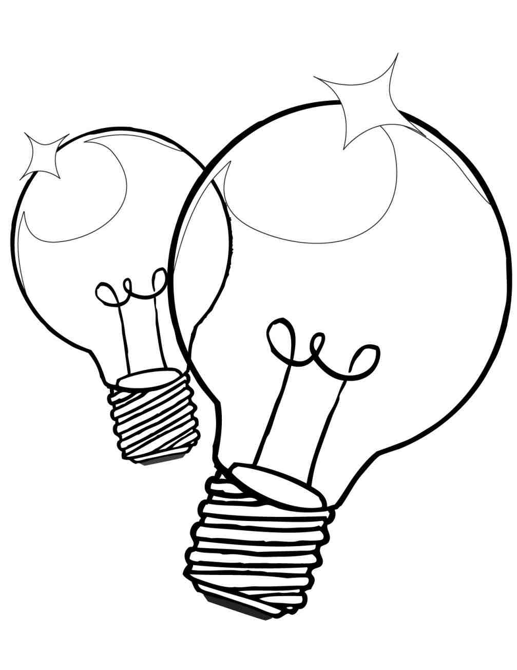 1007x1304 Christmas Light Bulb Clipart Black And White Cheminee.website