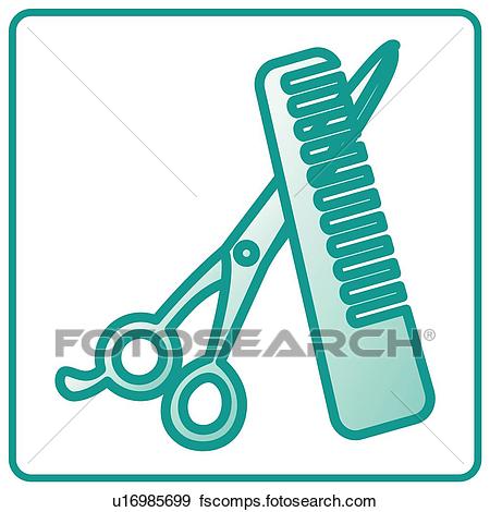 450x470 Clip Art Of Beauty, Icons, Hair Designer, Beauty Salon, Comb