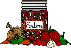 236x160 Salsa Dip Clipart
