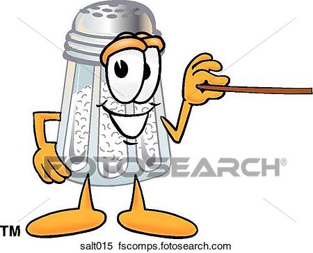 450x363 Clipart Of Salt With Pointer Salt015