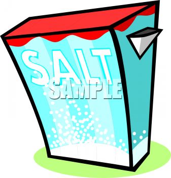 337x350 Royalty Free Clip Art Image Box Of Salt
