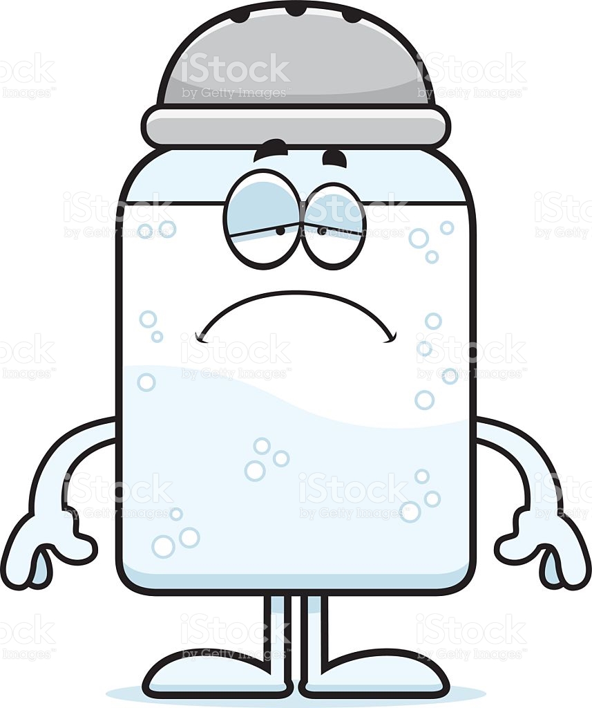 857x1024 Salt Clipart Sad