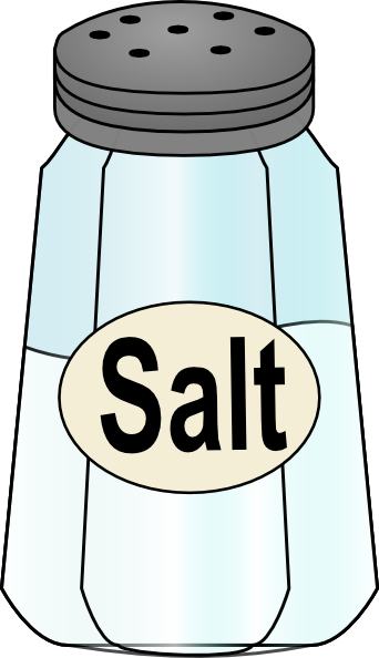 342x594 Salt Shaker Clip Art
