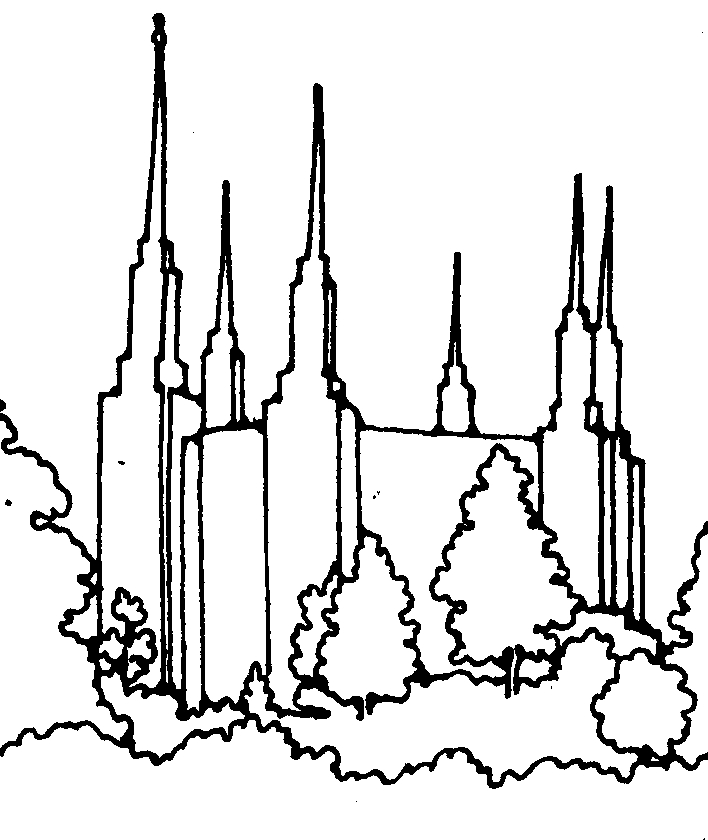 708x840 Lds Temples Clipart