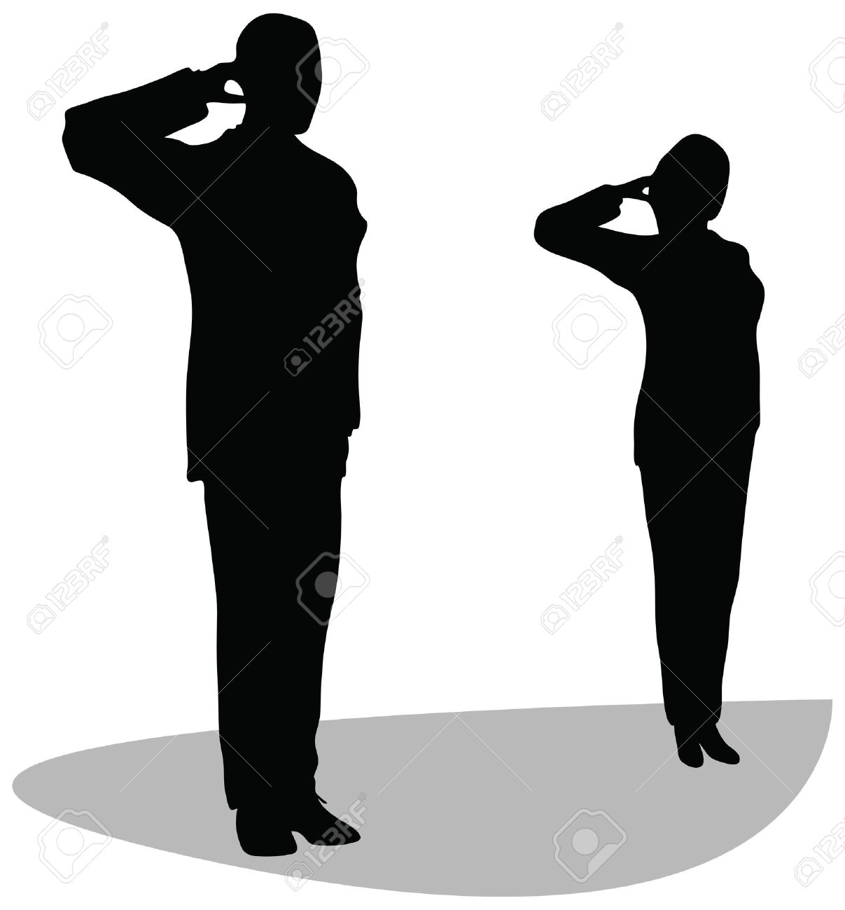 1207x1300 Salute Clipart Military Clip Art 101267 Royalty Free Rf Clipart