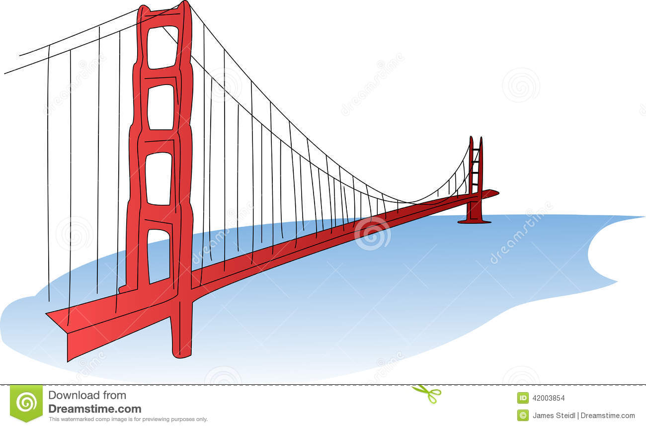 1300x863 Golden Gate Bridge Clipart