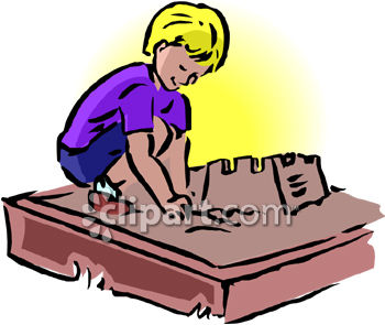 350x295 Sand Box Clipart