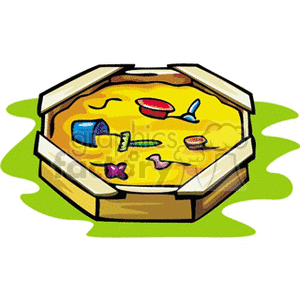 300x300 Sandbox Clip Art