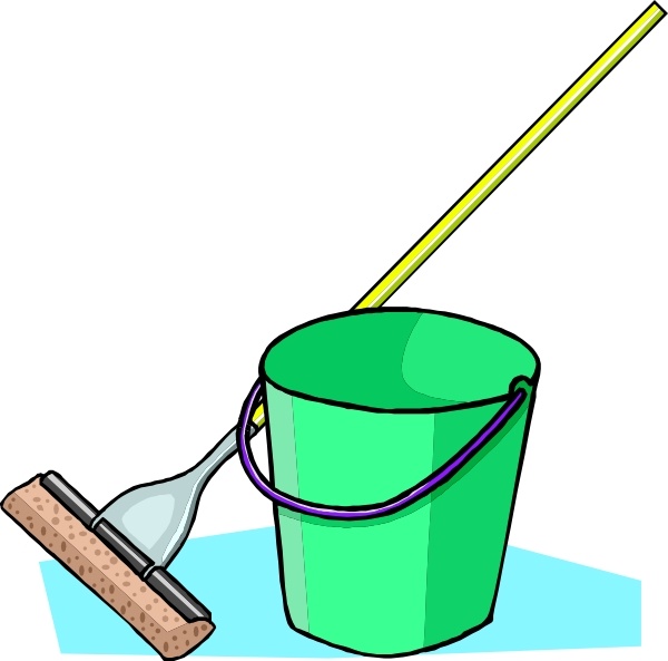 600x593 Mop And Bucket Clip Art Free Vector In Open Office Drawing Svg