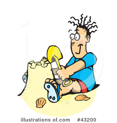 400x420 Sand Castle Clipart