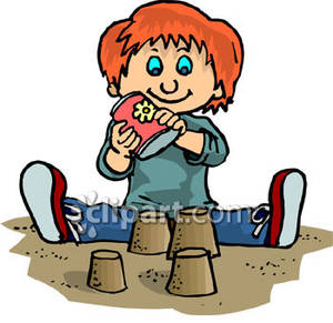 300x291 Sand Castle Clipart For Kid