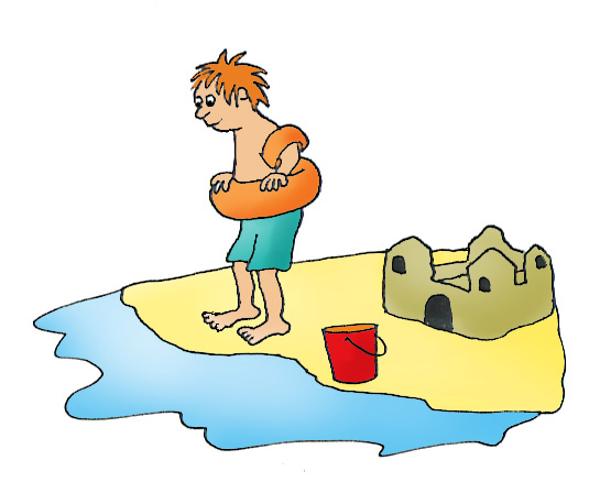 535x458 Sand Castle Clipart Hot Summer Season