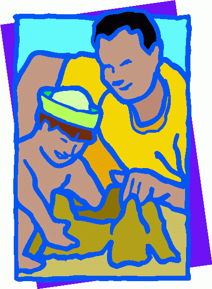 432x588 Cute Sand Castle Clipart