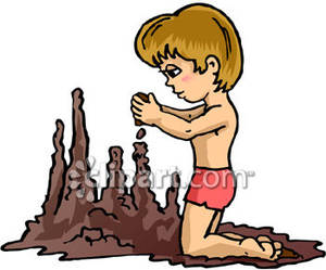 300x249 On The Beach Building Sand Castles