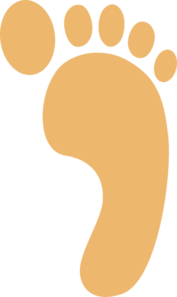 177x297 Footprint Sand Clip Art