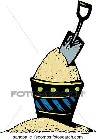 322x470 Clipart Of Sand Pail Sandpa C