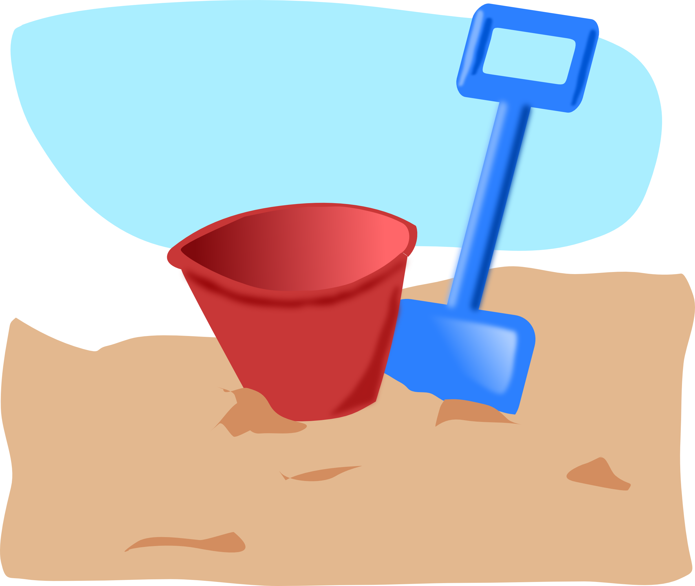 sand pail clipart