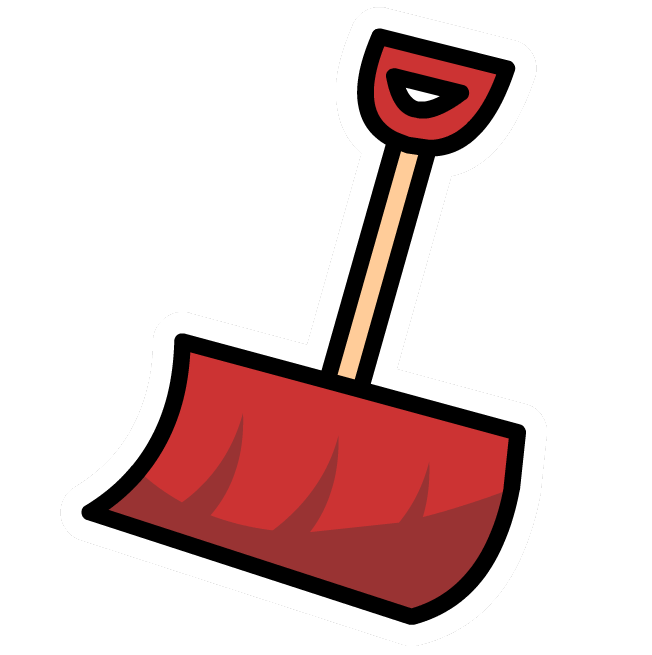 652x655 Red Clipart Shovel