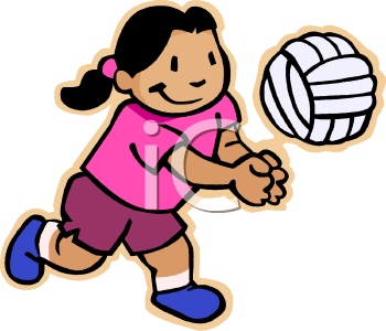 350x300 Animated Volleyball Clipart