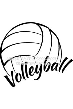 236x354 Volleyball Logo Design Templates