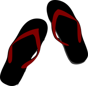 300x294 Sandals Clip Art