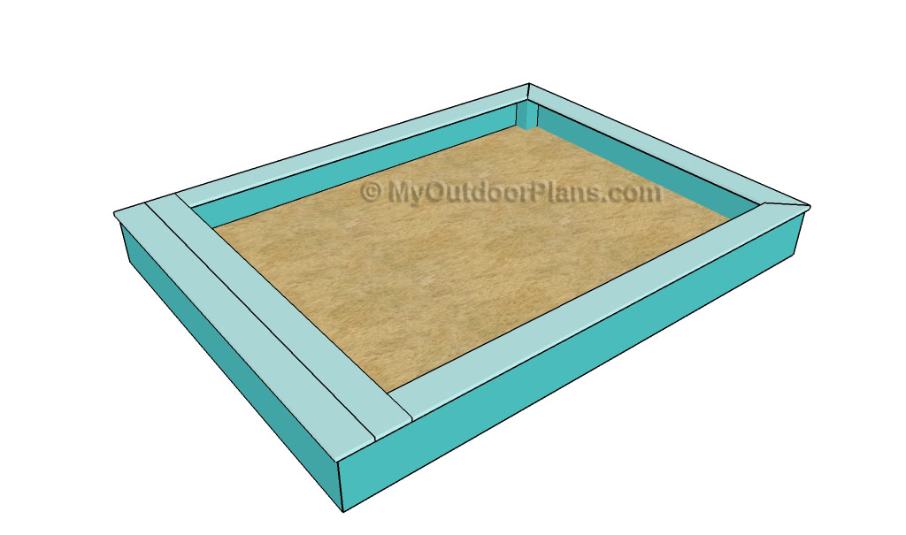 1024x605 Sandbox With Cover Plans Myoutdoorplans Free Woodworking Plans