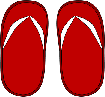 350x326 Red Flip Flops Clip Art Red Flip Flops Image Image
